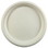 PrimeWare PL-10 Compostable Plate 10" Diameter, White, Bagasse/Sugarcane, Disposable, Recyclable, 500/CS, Price/Case
