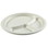 PrimeWare PL-11 Compostable Plate 10" Diameter, White, Bagasse/Sugarcane, Disposable, Recyclable, 3-Section, (500/CS), Price/Case
