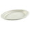 PrimeWare PL-16-1 Small Platter 7.75" x 10.25", White, Bagasse/Sugarcane, Disposable, Recyclable, (500/CS), Price/Case