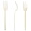 PrimeWare PWF-7 Plant Starch Cutlery Fork 7" L, Natural, (PSM) (1000/CS), Price/Case