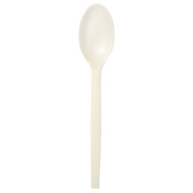 PrimeWare PWS-7 Plant Starch (PSM) Cutlery Spoon 7" L, Natural, (1000/CS)
