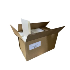 SQP 3812 Paper Snack Box, White, Fast Top, 7"x4.25"x2.75", 250/CS