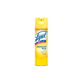 Lysol 04650 Brand III Professional Disinfectant Spray -Original Scent Fragrance, Liquid 19 Oz Can, Clear 12/CS