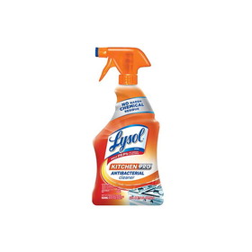 LYSOL 79556, Kitchen Pro Antibacterial Cleaner - 22 oz. Trigger, Citrus, 9/CS