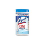 Lysol 89346, Disinfecting Wipe - 80 ct. Canister, Crisp Linen, 6/CS