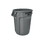 Rubbermaid Commercial FG263200GRAY BRUTE 22" x 27.25", 32 Gallon Capacity, Gray, Resin, Round, Venting Channel, Utility Container without Lid, Price/EA
