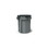 Rubbermaid Commercial FG265500GRAY BRUTE 26.4" x 33", 55 Gallon Capacity, Gray, Resin, Round, Venting Channel, Utility Container without Lid, Price/EA