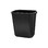 Rubbermaid Commercial FG295500BLA Utility Wastebasket 11.38" x 8.25" x 12.13", 13 Quart Capacity, Black, Resin, Small - 1EA, Price/EA