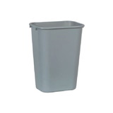 Rubbermaid Commercial FG295700GRAY Utility Wastebasket 15.25