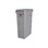 Rubbermaid Commercial FG354060GRAY Slim Jim Utility Container 22" x 11" x 30", 23 Gallon Capacity, Gray, Resin, Venting Channel, Price/EA