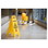 Rubbermaid Commercial FG611277YEL Floor Safety Sign 26" x 11" x 25", Yellow, Plastic, "Caution Wet Floor" Legend, 2-Sided - 1EA, Price/EA