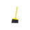 Rubbermaid Commercial FG637500GRAY Angle Broom 1" Diameter Vinyl Coated Metal Handle, 10.5" Sweep Face, Gray, (6 per Case), Price/Case