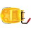 Rubbermaid Commercial FG758088YEL WaveBrake Mop Bucket and Side Press Wringer 20.31" x 16.44" x 21.63", 35 Quart Capacity, Yellow, Plastic, Handle Steel, Price/EA