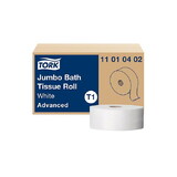 Tork SC-11010402 Advanced 1-Ply Jumbo Roll Bath Tissue - 3.5