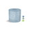 Tork 2461200 Advanced 2-Ply Bath Tissue Roll T24 System - 4.0" x 3.75" 500 Sheets, 80 Count/CS, Price/Case
