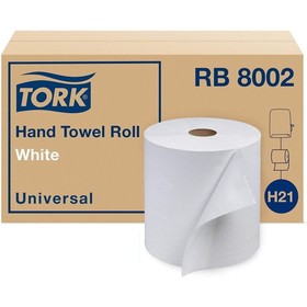 Tork RB8002 Universal Quality Hand Towel Roll - 7.9" x 800' - 1.9" Core (6/CS)