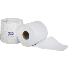 Tork USA TM1616S Bath Tissue Roll 4.4" x 4" x 156.25', 3.8" L Sheet, 2-Ply, White, 500 Sheets/Roll (96 Rolls/CS)
