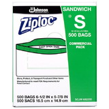 SCJP 682255 Ziploc Brand Seal Top Sandwich Bag - 6-1/2