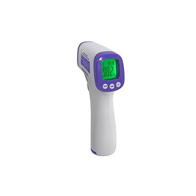 San Jamar THDG986 Non-Contact Infrared Human Forehead Thermometer. Requires 2 AAA Batteries (Sold Separately)