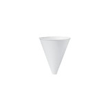 Solo 10BFC-2050 Bare 10 Oz, White, Treated Paper, Eco-Forward, Funnel Cup (1000 per Case)