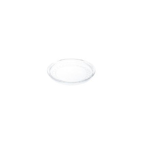 Solo LG8R-0090 Bare, Eco-Forward 4.7" Top x 0.5", Clear, Polyethylene Terephthalate, Recessed, Recyclable, Lid for DM16R-0090/DM24R-0090 Deli Container (500/CS)