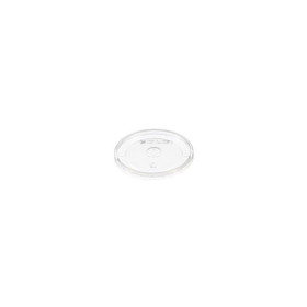 Solo LVP512-0100 Food Container Lid 4.3" x 0.4", Clear, Polypropylene, Plug-Fit, Vented, Recyclable, Lid for VS512 Food Container (1000 per Case)