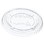 Solo PL200N Ultra Clear Portion Container Lid 2.6" x 0.3", Clear, Polyethylene Terephthalate, Flat Top, No Slot, Lid for Portion Container (2500 per Case) Use With P200N Portion Cup, Price/Case