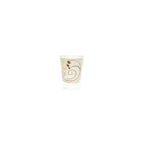 Solo R9N-J8000 Compostable 9 Oz, Wax Coated Paper, Symphony, Cold Drink Cup (2000/CS)
