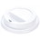 Solo TL38R2-0007 Traveler Hot Drink Cup Lid 3.2" x 0.7", White, Polystyrene, Dome, Cappuccino Style, Sip Hole, Lid for 378 Series Hot Drink Cup (1000 per Case), Price/Case