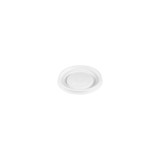 Solo VL36R-0007 Hot Drink Cup Lid 3" x 0.3", White, Polystyrene, Flat, Vented, Lid for 376 Series Hot Drink Cup (1000 per Case)