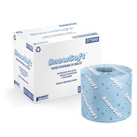 SUN-7000, 2 PLY Toilet Paper, 4" x 3.5", 420 sheets, 48/CS