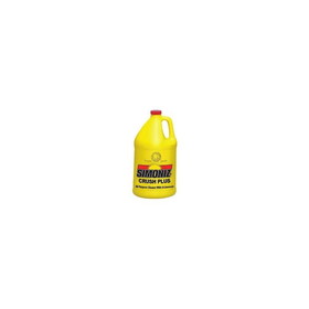 Simoniz C0669004 Crush Plus 1 Gallon, Light Orange/Yellow, Liquid, Non-Acid, D-Limonene Based, All Purpose Cleaner and Degreaser (4/CS)