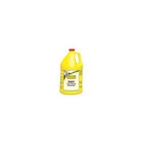 Simoniz D0860004 Digest Enzyme-Producing Bacterial Liquid - Gallon - Gray to Light Tan, Lemon Fragrance, Liquid (4/CS)