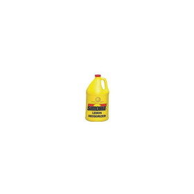 Simoniz L2106004 Lemon Deodorizer 1 Gallon, Light Golden Transparent, Liquid, (4/CS)
