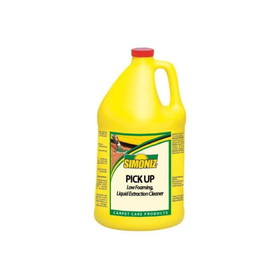 Simoniz P2669004 Pick Up Liquid Extraction Cleaner 1 Gallon, Red Transparent, Liquid, (4/CS)