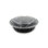 Tripak HC0950B HC Microwaveable Polypropylene Round Deep Container - 9", Black With Clear Lid, 48 oz. (Outside Dimensions 10" X 28.5" X 17.6" - 150/CS), Price/Case