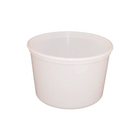 Tripak TD41164 Soup Container 64 Oz, Clear, Injection Molded Polypropylene, Reusable, (For Use With Lid TL460, sold separately) - 100 per Case
