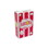 WestRock STK 1A Popcorn Carton - .74 oz., Automatic - 4 1/8" x 1 7/8" x 6 3/8" - 500/CS, Price/Case