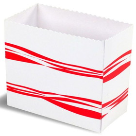 WestRock FR3 Liberty Takeout Carton Box 3-3/4" x 2-1/8" x 4-3/8", High Quality SBS Paperboard, Double French Fry, (1000 per Case)