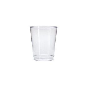 Waddington T8T Comet 8 Oz, Clear, Polystyrene, Smooth Wall Tall Tumbler (500 per Case)