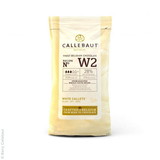 Cake Craft Group P-12938 Callebaut White Belgian Couverture Chocolate - 1kg - Size: 1kg