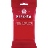 Cake Craft Group P-1882 Renshaw Poppy Red Ready To Roll Icing 250g