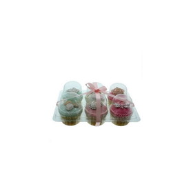 Cake Craft Group P-6064 The Cake Decorating Co. Postable Cupcake Pods Hold 6 Cavity