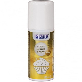 Cake Craft Group P-7657 PME Gold - Edible Lustre Spray Icing Colouring 100ml - Size: 100ml