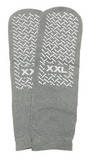 Complete Supplies Slipper Socks; XXL Grey Pair