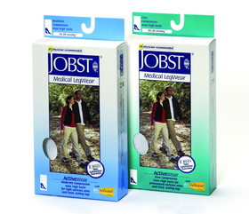 Jobst Activewear 20-30 Knee-Hi Socks White Medium