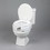Complete Supplies Elevated Toilet Seat, Hinged 3", SecureBolt, Elngtd, Bariatric