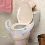 Elevated Toilet Seat w/Arms Standard 19