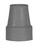 Crutch Tips Jumbo Retail (pr) Grey