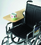 Wheelchair Tray, Half-Lap Wood Flip-Away, for Desk Arm